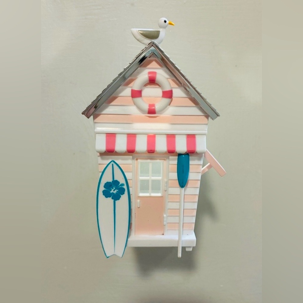 Bath and body Works, pink wall flower, plug-in, retired, beach, cabana, pink